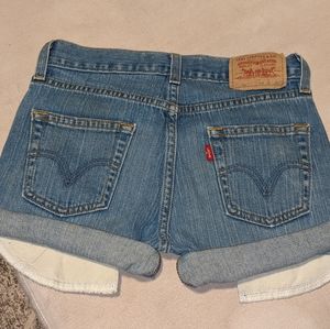 Levi's denim shorts